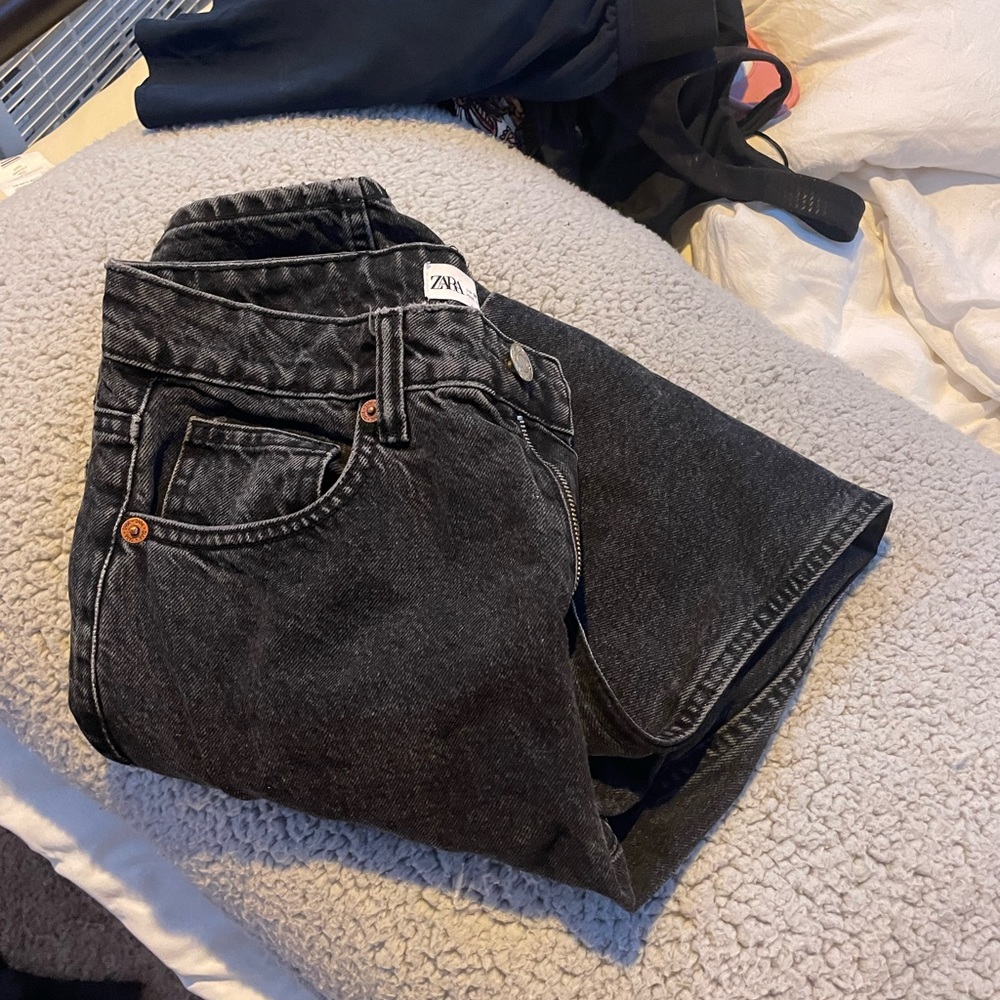 Zara mom jeans